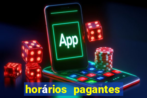 horários pagantes slots pg