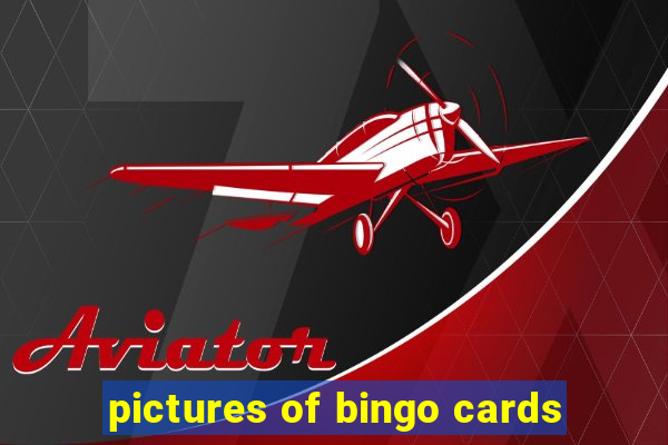 pictures of bingo cards