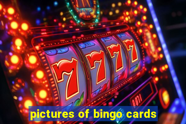 pictures of bingo cards