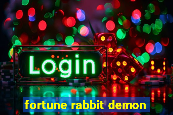 fortune rabbit demon