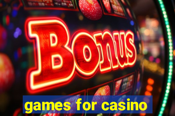 games for casino