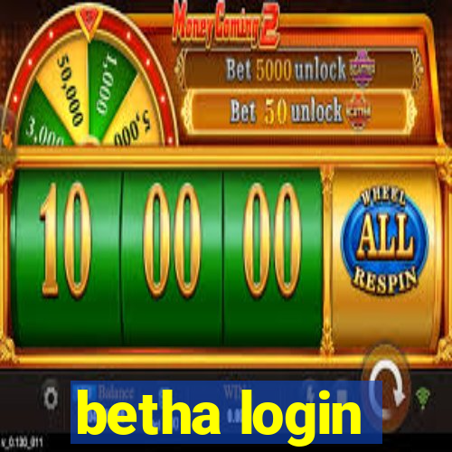 betha login