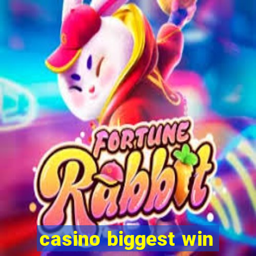 casino biggest win