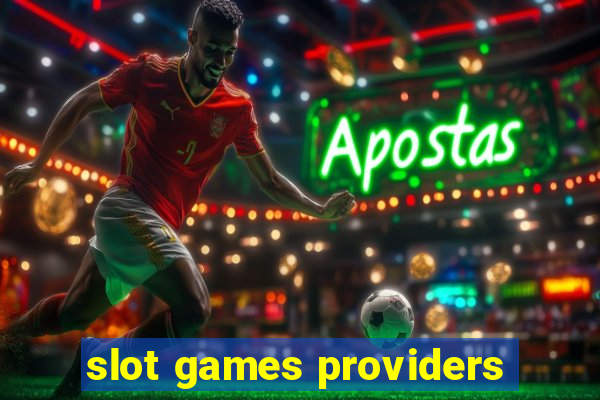 slot games providers