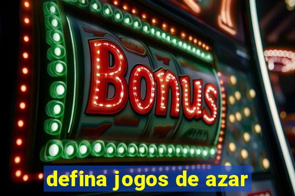 defina jogos de azar