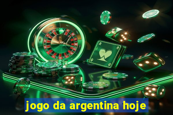 jogo da argentina hoje