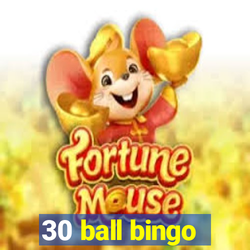 30 ball bingo