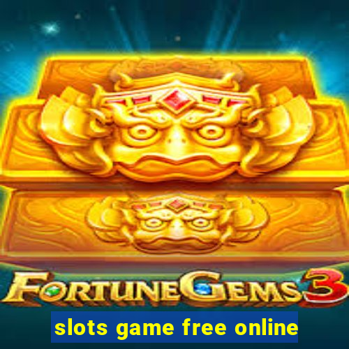 slots game free online