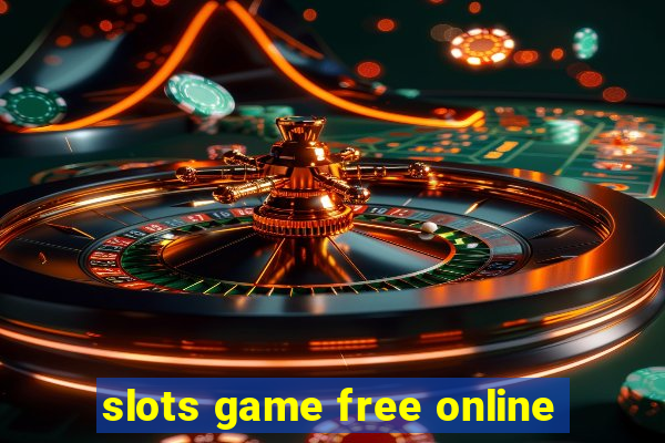 slots game free online