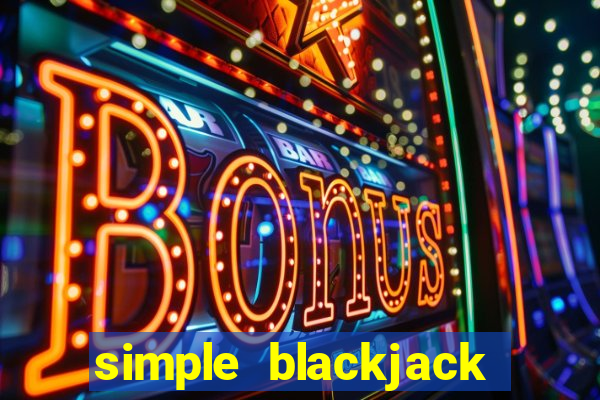 simple blackjack java code