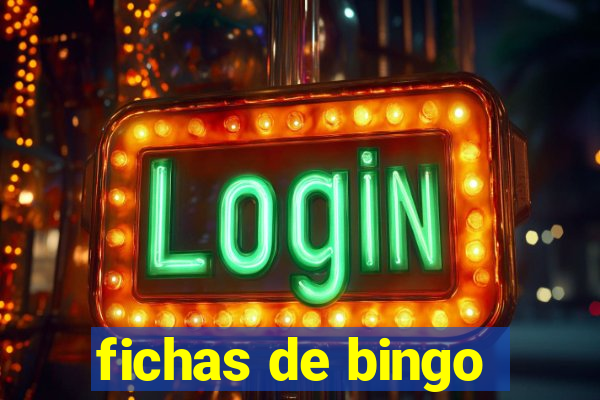 fichas de bingo