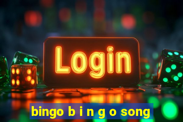 bingo b i n g o song