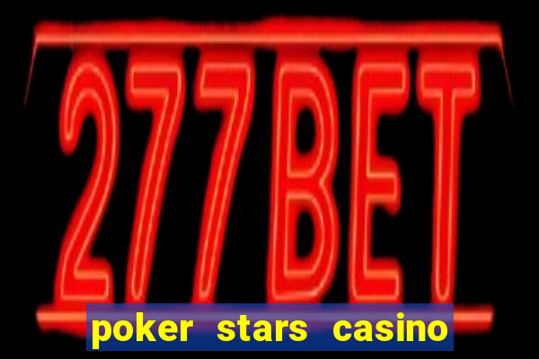 poker stars casino bonus code