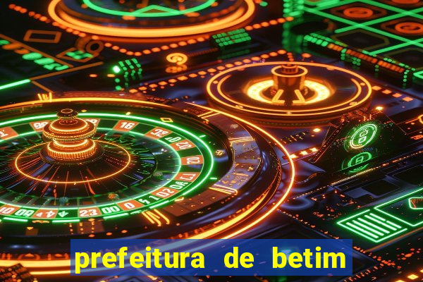 prefeitura de betim - contracheque online