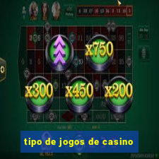 tipo de jogos de casino