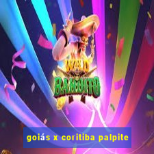 goiás x coritiba palpite