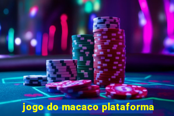 jogo do macaco plataforma