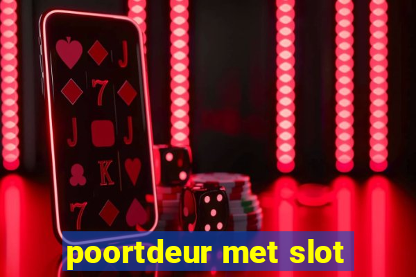 poortdeur met slot