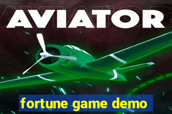 fortune game demo