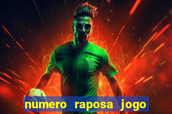 numero raposa jogo do bicho