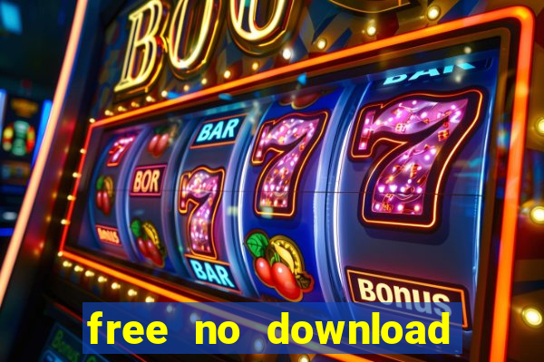 free no download slots games