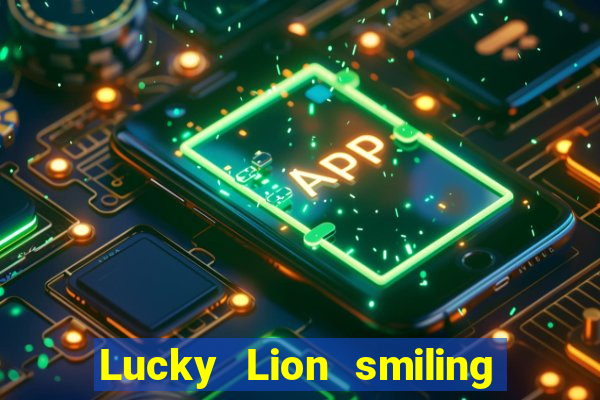 Lucky Lion smiling critters lion