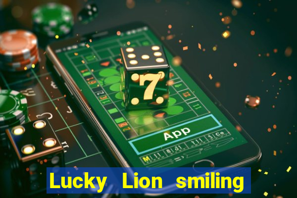 Lucky Lion smiling critters lion