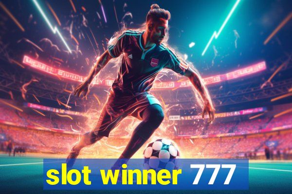 slot winner 777