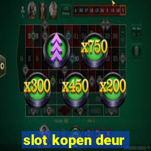 slot kopen deur