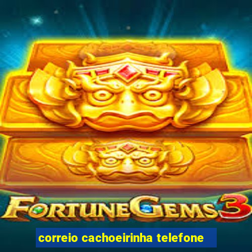 correio cachoeirinha telefone