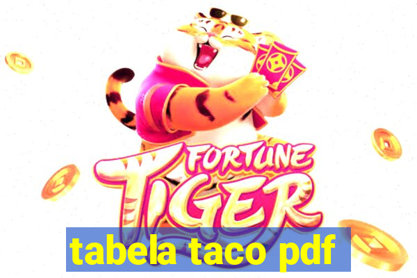 tabela taco pdf