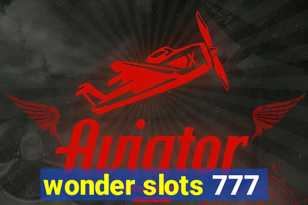 wonder slots 777