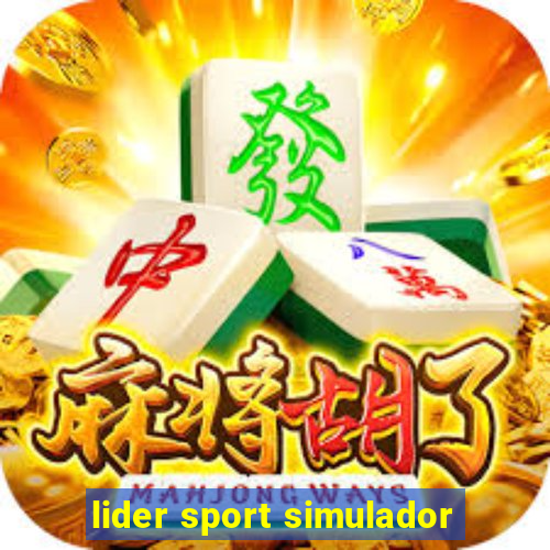 lider sport simulador