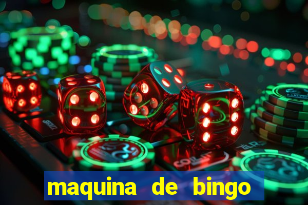 maquina de bingo show ball