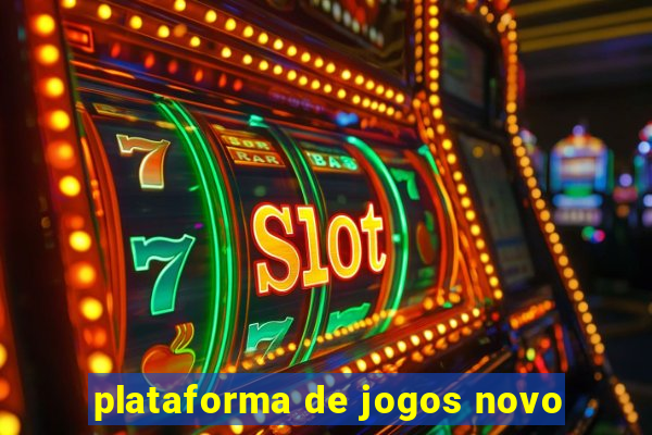 plataforma de jogos novo