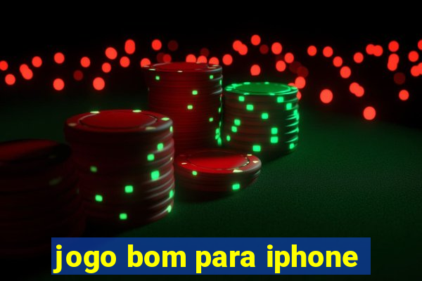 jogo bom para iphone