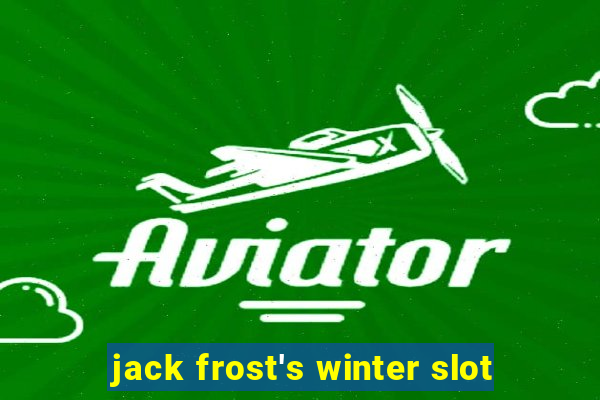 jack frost's winter slot