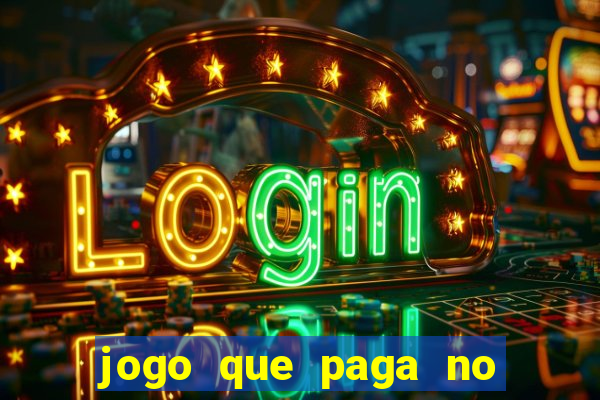 jogo que paga no pix sem depositar nada