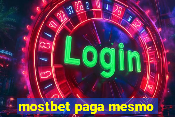 mostbet paga mesmo