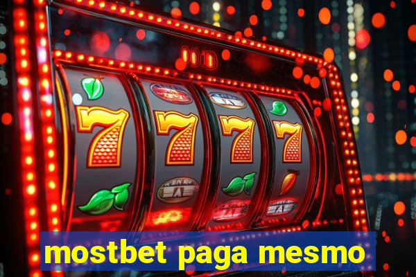 mostbet paga mesmo