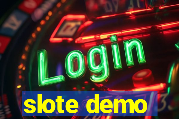 slote demo